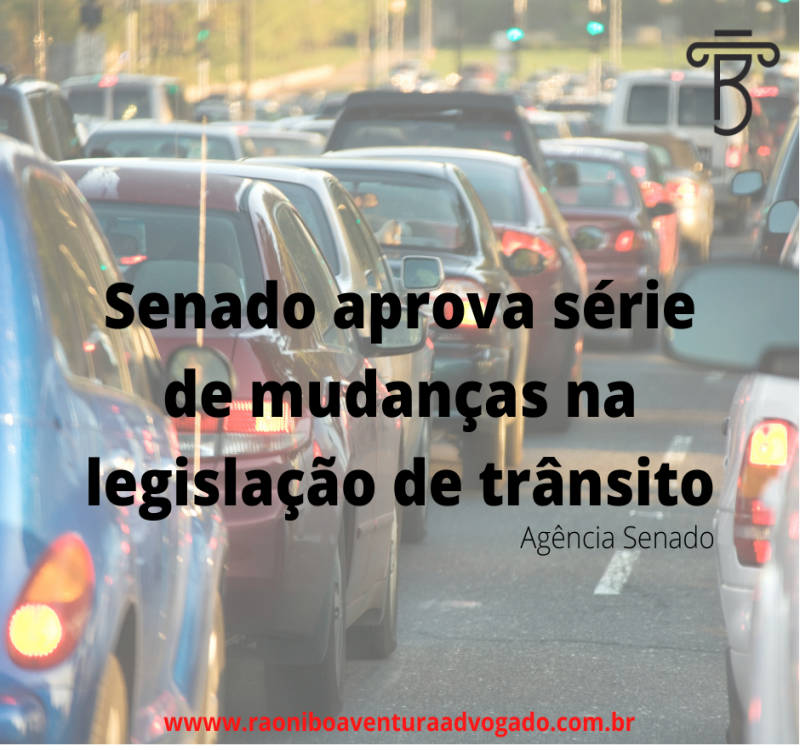 Senado aprova série de mudanças na legislação de trânsito